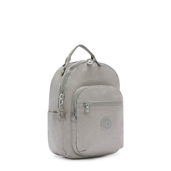 Kipling Seoul Small Tablet Backpacks Grey Gris | CA 1618KO